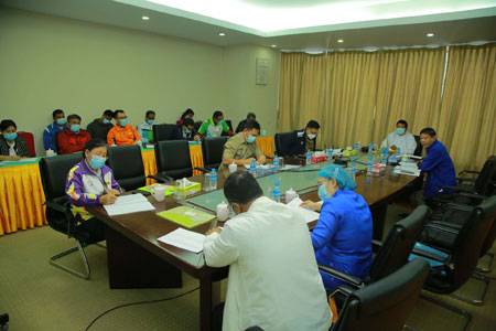 (၃၁) ကြိမ်မြောက် အရှေ့တောင်အာရှ အားကစားပြိုင်ပွဲသို့ ဝင်ရောက်ယှဉ်ပြိုင်ရန်အတွက် ကြိုတင်ပြင်ဆင်ဆောင်ရွက်ထားရှိမှု အခြေအနေများနှင့် ပတ်သက်ပြီး သက်ဆိုင်ရာ မြန်မာနိုင်ငံ အားကစားအဖွဲ့ချုပ်များနှင့် ပေါင်းစပ်ညှိနှိုင်း အစည်းအဝေး