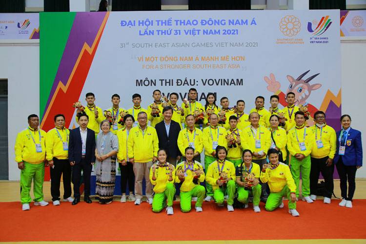 (၃၁)ကြိမ်မြောက်အရှေ့တောင်အာရှအားကစားပြိုင်ပွဲတွင် ဗိုဗီနမ် အားကစားနည်းမှ ရွှေ(၁)ခု၊ ကြေး(၁)ခု၊ လက်ဝှေ့အားကစားနည်းမှ ငွေ(၁)ခု ထပ်မံဆွတ်ခူးရရှိ