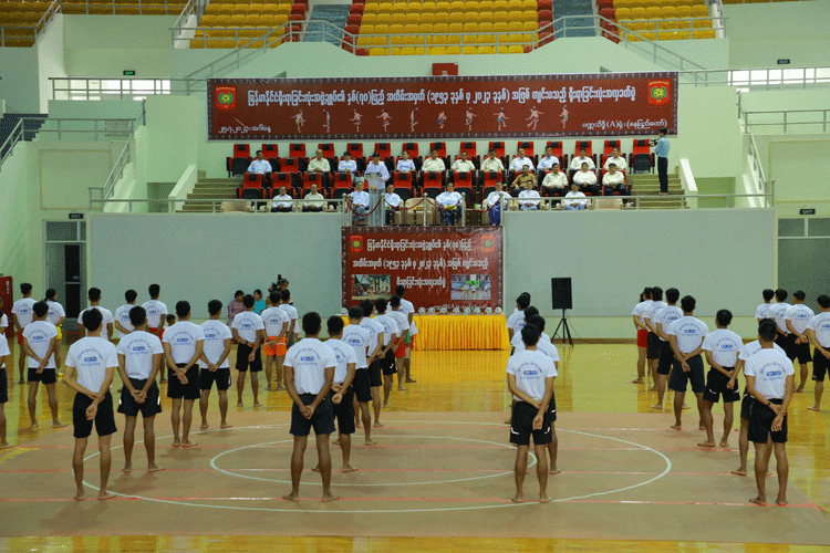 အားကစားနှင့်လူငယ်ရေးရာဝန်ကြီးဌာန၊ ပြည်ထောင်စုဝန်ကြီး ဦးမင်းသိန်းဇံ မြန်မာနိုင်ငံ ရိုးရာခြင်းလုံးအဖွဲ့ချုပ်၏ နှစ်(၇၀)ပြည့် အထိမ်းအမှတ်ပွဲ အခမ်းအနားသို့ တက်ရောက်သည့်သတင်း