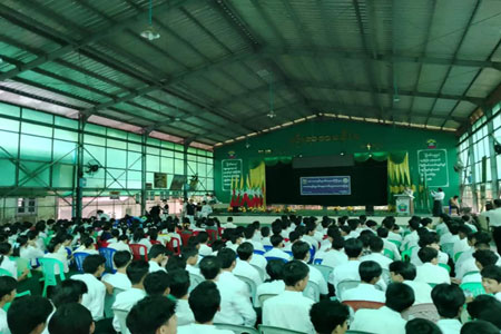 ရန်ကုန်တိုင်းဒေသကြီးရှိ မြို့နယ်များတွင် အားကစားနှင့် လူငယ်ရေးရာအသိပညာပေးဟောပြောပွဲနှင့် သရုပ်ပြပွဲကျင်းပ