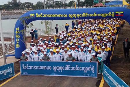 ပြည်နယ်/တိုင်းဒေသကြီးတို့တွင် ၂၀၂၃ ခုနှစ်၊ ဒီဇင်ဘာလ (ဒုတိယအပတ်) လူထုအားကစားလှုပ်ရှားမှုအထိမ်းအမှတ် စုပေါင်းလမ်းလျှောက်ပွဲများ ကျင်းပပြုလုပ်