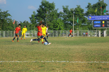 ၂၀၂၄ ခုနှစ်၊ (၇၆) နှစ်မြောက် လွတ်လပ်ရေးနေ့အထိမ်းအမှတ် ဝန်ကြီးဌာနပေါင်းစုံ အသက်(၂၅)နှစ်အောက် ဘောလုံး(အမျိုးသမီး) ပြိုင်ပွဲကျင်းပ