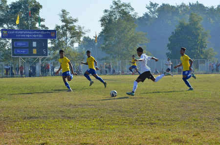 ၂၀၂၄ ခုနှစ်၊ (၇၆) နှစ်မြောက် လွတ်လပ်ရေးနေ့အထိမ်းအမှတ် ဝန်ကြီးဌာနပေါင်းစုံ အသက်(၂၅)နှစ်အောက် ဘောလုံး(အမျိုးသား)ပြိုင်ပွဲ ပွဲစဉ်များ ဆက်လက်ကျင်းပ