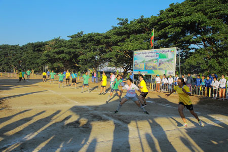 ၂၀၂၄ ခုနှစ်၊ (၇၆) နှစ်မြောက် လွတ်လပ်ရေးနေ့အထိမ်းအမှတ် ဝန်ကြီးဌာနပေါင်းစုံ ထုပ်ဆီးတိုး(အမျိုးသမီး) ပြိုင်ပွဲများ ဆက်လက်ကျင်းပ