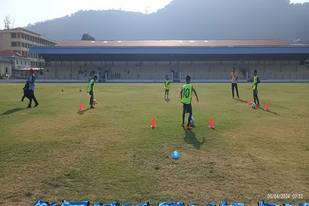 FIFA-MFF TDS Scouting Program ဖြင့် မြန်မာဘောလုံးအကယ်ဒမီ(အထက်မြန်မာပြည်) ကျောင်းသားသစ်များ လူရွေးချယ်ခေါ်ယူ