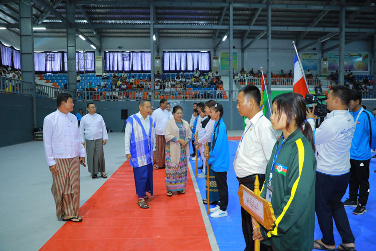 ၂၀၂၄ ခုနှစ်၊ ပြည်နယ်နှင့် တိုင်းဒေသကြီး ဖူဆယ်ပြိုင်ပွဲဖွင့်ပွဲအခမ်းအနားကျင်းပ