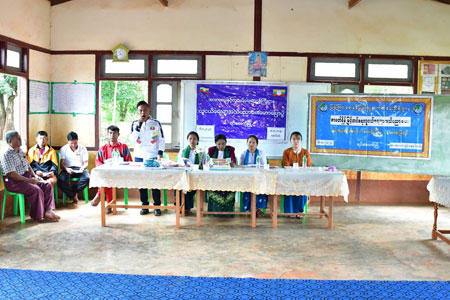 ရပ်စောက်မြို့နယ်တွင် လူငယ်ရေးရာအသိပညာဟောပြောပွဲ ကျင်းပ