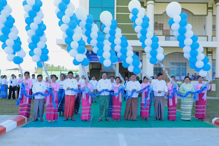 Naypyitaw State Academy တွင် အားကစားပညာမဟာဌာနနှင့် လူမှုရေးပညာမဟာဌာန ဖွင့်ပွဲအခမ်းအနားကျင်းပ