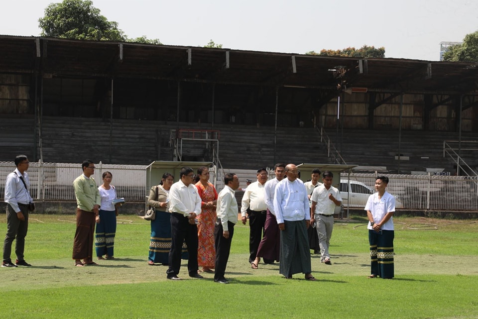 အားကစားနှင့် လူငယ်ရေးရာဝန်ကြီးဌာန၊ ပြည်ထောင်စုဝန်ကြီး Jeng Phang နော်တောင် အမျိုးသားရေကူးကန်အား ကြည့်ရှုစစ်ဆေး၍ မြန်မာနိုင်ငံအားကစားအဖွဲ့ချုပ်များနှင့် တွေ့ဆုံ အစည်းအဝေးတက်ရောက်သည့်သတင်း