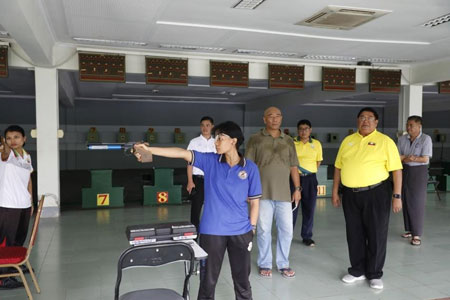 (၃၃)ကြိမ်မြောက် အရှေ့တောင် အာရှအားကစားပြိုင်ပွဲသို့ ဝင်ရောက်ယှဉ်ပြိုင်နိုင်ရန် ရန်ကုန်မြို့တွင် စခန်းသွင်း လေ့ကျင့်နေသောအားကစားအဖွဲ့များကိုလိုက်လံစစ်ဆေး