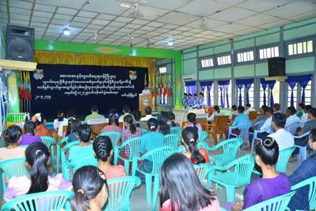 မသန်စွမ်းလူငယ်များအတွက်ဖွင့်လှစ်သည့် လူသုံးကုန်ထုတ်လုပ်မှု နည်းပညာပေးသင်တန်း အမှတ်စဉ်(၁/၂၀၂၅) သင်တန်းဆင်းပွဲ အခမ်းအနားကျင်းပ