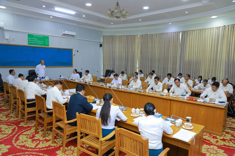 (၃၃) ကြိမ်မြောက် အရှေ့တောင်အာရှအားကစားပြိုင်ပွဲ အောင်နိုင်ရေးနှင့်ပတ်သက်ပြီး ပေါင်းစပ်ညှိနှိုင်းအစည်းအဝေးကျင်းပ