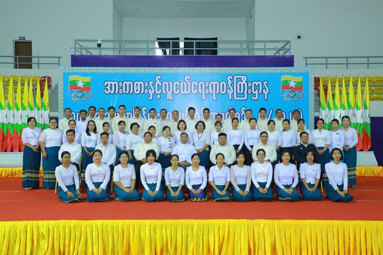 အားကစားနှင့် လူငယ်ရေးရာဝန်ကြီးဌာန၊ ဒုတိယဝန်ကြီး ဦးထိန်လင်း အားကစားနှင့်လူငယ်ရေးရာဝန်ကြီးဌာန ဥပဒေအသိပညာပြန့်ပွားရေး သင်တန်းအမှတ်စဉ် (၂/၂၀၂၅) ဖွင့်ပွဲသို့တက်ရောက်