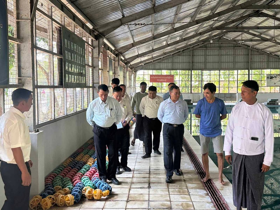 ဒုတိယဝန်ကြီး ဦးထိန်လင်း ရန်ကုန်တိုင်းဒေသကြီးအတွင်းရှိ အားကစားကွင်း/ အားကစားရုံများ၌ အားကစားသမားများ စခန်းသွင်းလေ့ကျင့်နေမှု ကြည့်ရှုအားပေးသည့်သတင်း