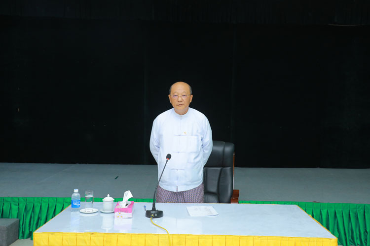 မြန်မာနိုင်ငံအိုလံပစ်ကော်မတီဥက္ကဋ္ဌ၊ ပြည်ထောင်စုဝန်ကြီး Jeng Phang နော်တောင် PENANE Invitational Judo Championship 2025 ပြိုင်ပွဲသို့ ဝင်ရောက်ယှဉ်ပြိုင်မည့် ဂျူဒိုအားကစားအဖွဲ့များအား တွေ့ဆုံအမှာစကားပြောကြား