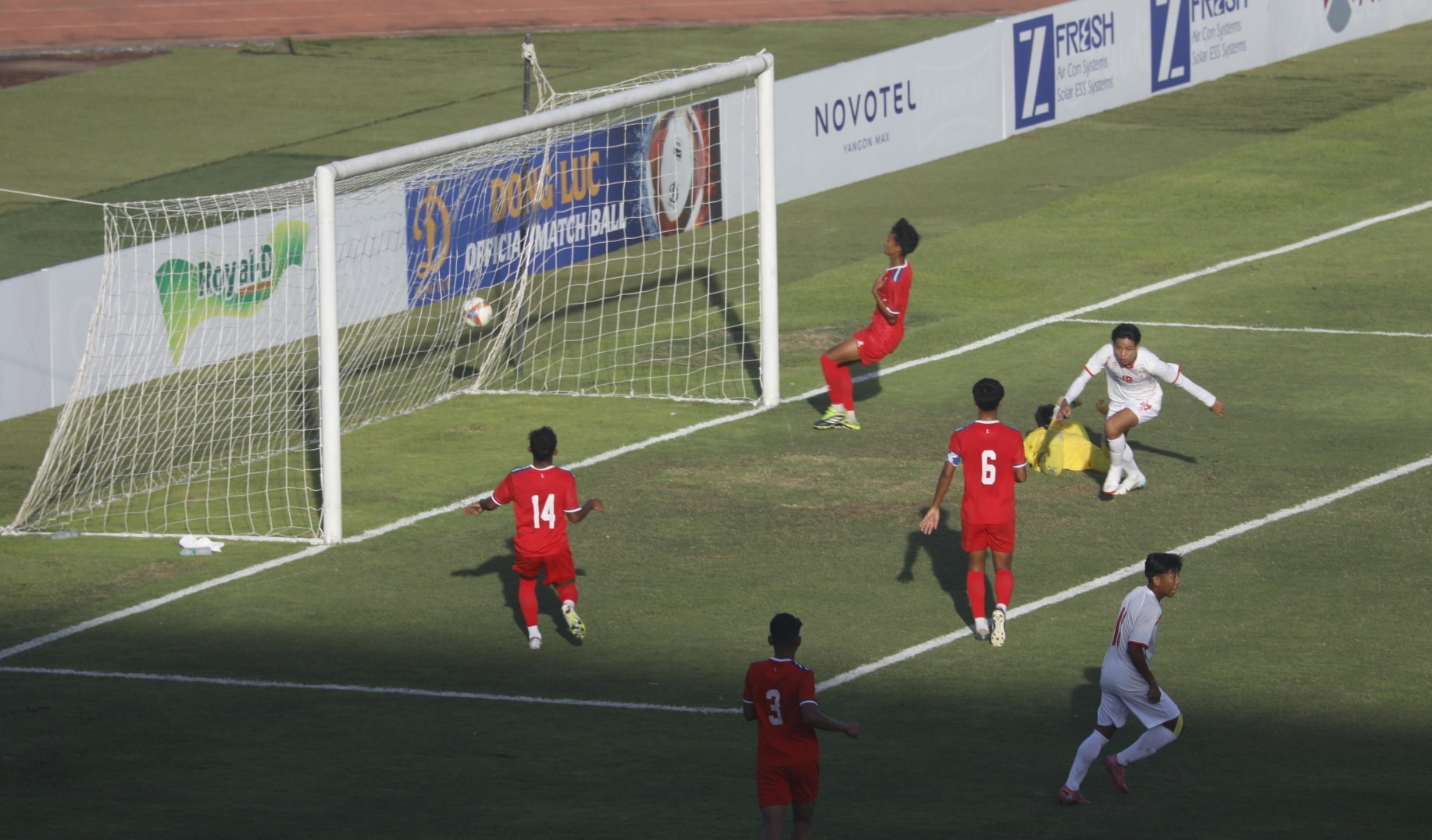 ၂၀၂၆ ခုနှစ် အာရှဖလား ခြေစစ်ပွဲ U-17 အမျိုးသားဘောလုံးပြိုင်ပွဲ အုပ်စု(ဆ)ပွဲစဥ် မြန်မာ နှင့် နီပေါ အသင်းတို့ယှဉ်ပြိုင်