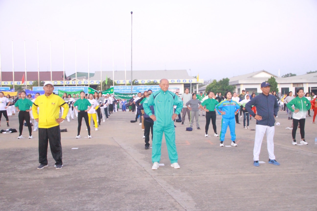 အားကစားနှင့်လူငယ်ရေးရာဝန်ကြီးဌာနနှင့် ဟိုတယ်နှင့်ခရီးသွားလာရေးဝန်ကြီးဌာန၊ ပြည်ထောင်စုဝန်ကြီး Jeng Phang နော်တောင် ၂၀၂၅ ခုနှစ် ဒီဇင်ဘာလူထုအားကစားလ (တတိယပတ်) စုပေါင်းလမ်းလျှောက်ပွဲတွင် အင်အား(၃၆၆၂)ဦးနှင့်အတူ ပါဝင်ဆင်နွှဲသည့်သတင်း