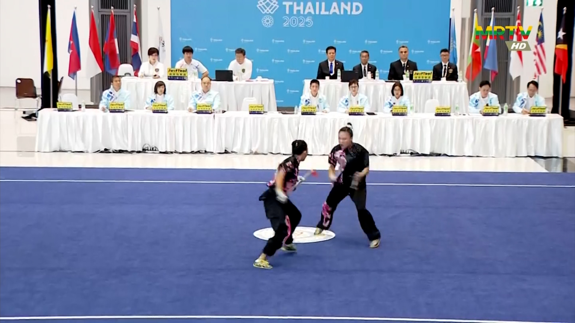 (၃၃) ကြိမ်မြောက် အရှေ့တောင်အာရှ အားကစားပြိုင်ပွဲ၏ ဝူရှူးအားကစား နည်းမှ ထောက်လုပြိုင်ပွဲတွင် မြန်မာအမျိုးသားအသင်း ငွေတံဆိပ်ဆုနှင့် အမျိုးသမီး သွေ့လျန့်ပြိုင်ပွဲတွင် ကြေးတံဆိပ်ဆုများရရှိ