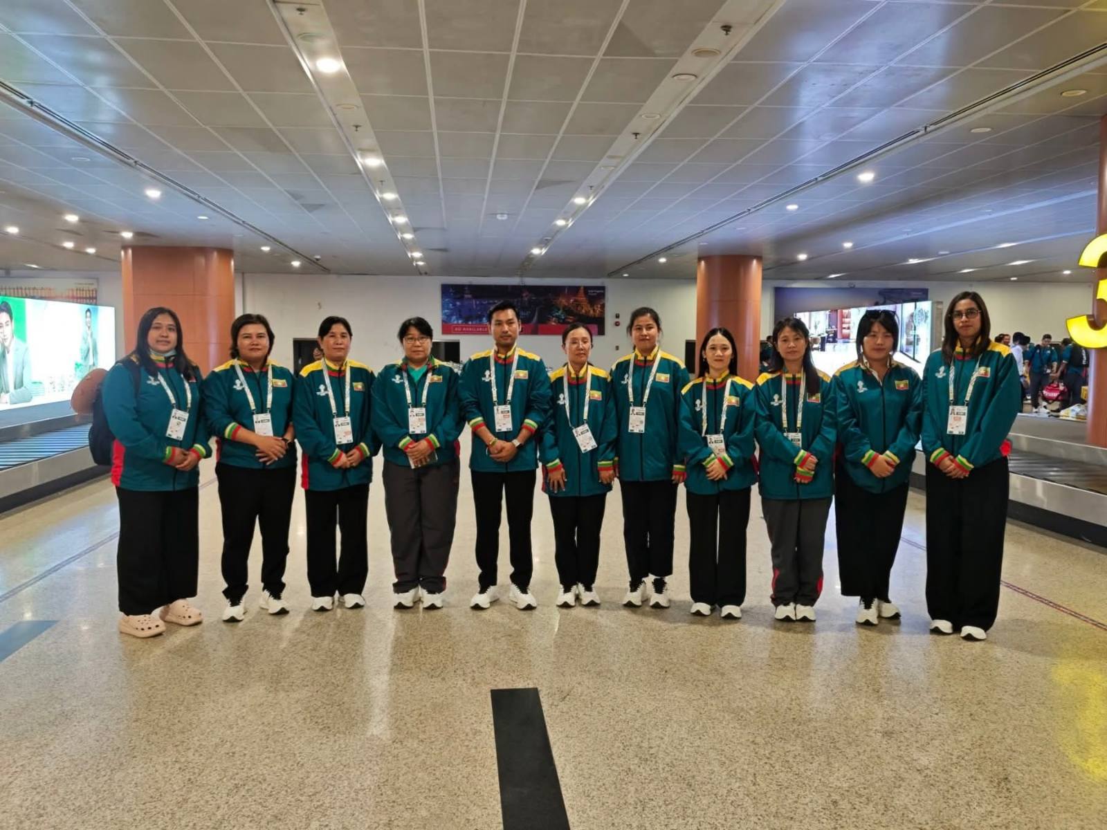 (၃၃)ကြိမ်မြောက် အရှေ့တောင်အာရှအားကစားပြိုင်ပွဲတွင် ငွေတံဆိပ်(၁)ခု၊ ကြေးတံဆိပ် (၄)ခုရရှိခဲ့သည့် ပိုက်ကျော်ခြင်း၊ ရွက်လှေ၊ Squash၊ ဘိုးလင်းနှင့် ကဗာဒီ အားကစားအဖွဲ့များ ပြန်လည်ရောက်ရှိသည့်သတင်း