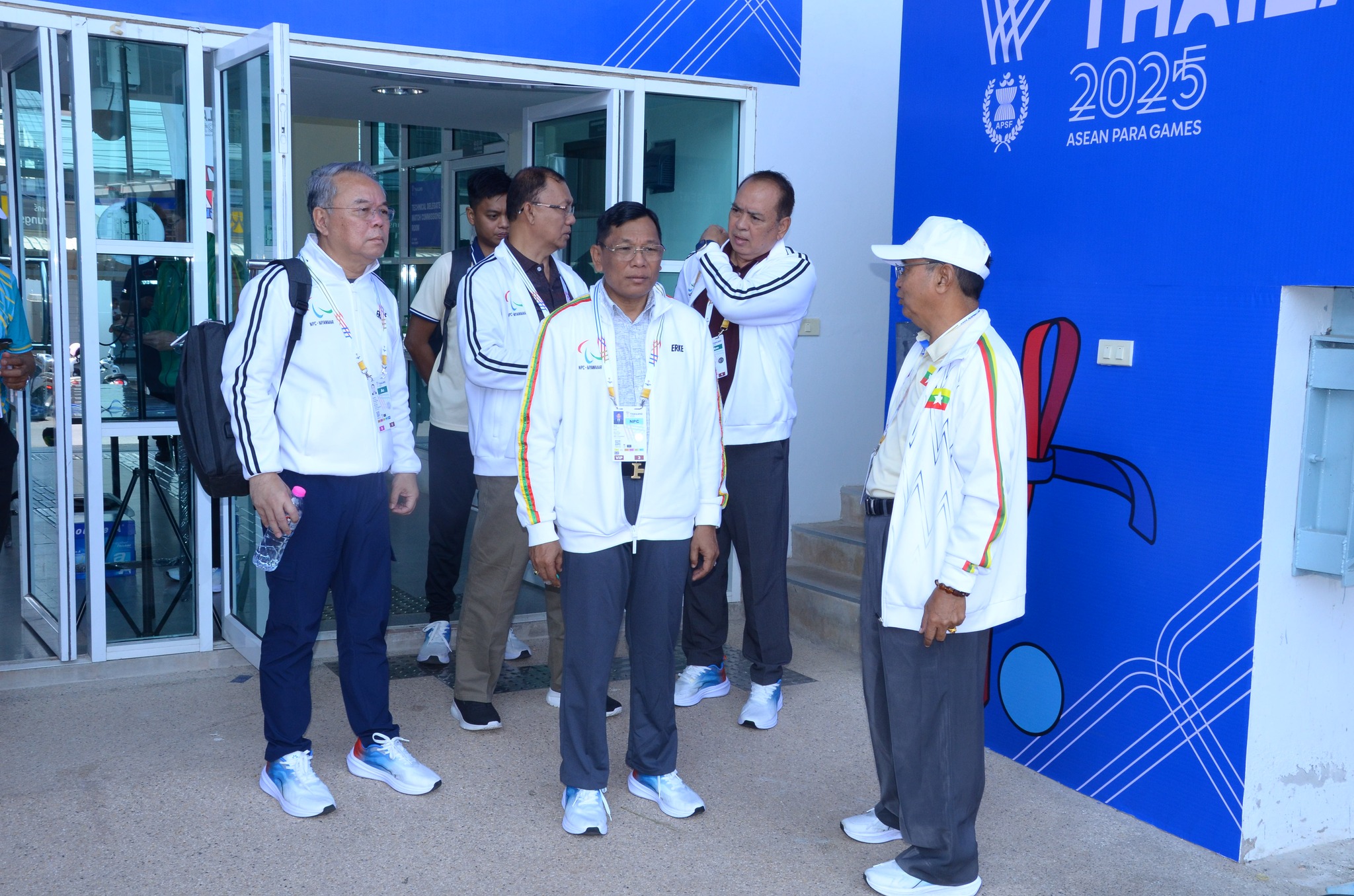 မြန်မာနိုင်ငံမသန်စွမ်းအားကစားအဖွဲ့ချုပ် ဥက္ကဋ္ဌ ဗိုလ်ချုပ်လှမိုး (၁၃)ကြိမ်မြောက် အာဆီယံ မသန်စွမ်းအားကစားပြိုင်ပွဲ ဝင်ရောက်ယှဉ်ပြိုင်မည့် မြန်မာမသန်စွမ်းအားကစားသမားများ၏ မသန်စွမ်းမှုအဆင့်သတ်မှတ်စစ်ဆေးနေမှုများအား သွားရောက်ကြည့်ရှုလေ့လာ