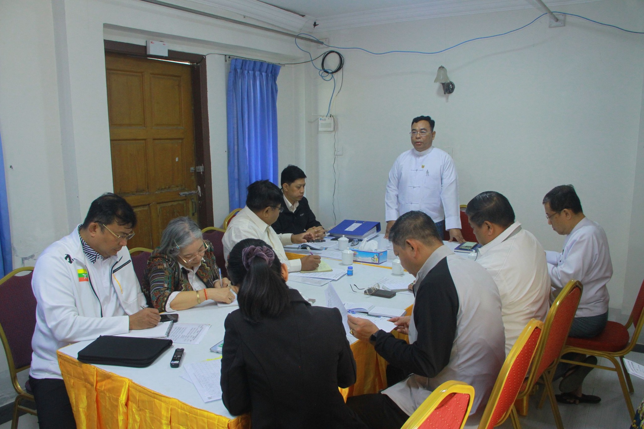 လူမှုဝန်ထမ်းကယ်ဆယ်ရေးနှင့် ပြန်လည်နေရာချထားရေးဝန်ကြီးဌာန လူမှုဝန်ထမ်းဦးစီးဌာန လူငယ်သင်တန်းကျောင်းများမှ အားကစားထူးချွန်သူလူငယ်များ ထွက်ပေါ်လာစေရေးအတွက် တတိယအကြိမ် လုပ်ငန်းညှိနှိုင်းအစည်းအဝေးကျင်းပ