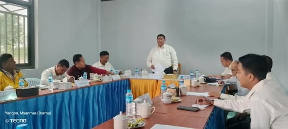 ၂၀၂၆ ခုနှစ်၊ တိုင်းဒေသကြီးနှင့်ပြည်နယ် အသက်(၁၈)နှစ်အောက် အမျိုးသားဘောလုံးပြိုင်ပွဲ အောင်မြင်စွာ ကျင်းပပြုလုပ်နိုင်ရေးအတွက် အုပ်စု(ခ) ပဲခူးဇုံ၏ အသင်းအုပ်ချုပ်သူများ ပေါင်းစပ်ညှိနှိုင်းအစည်းအဝေးကျင်းပ