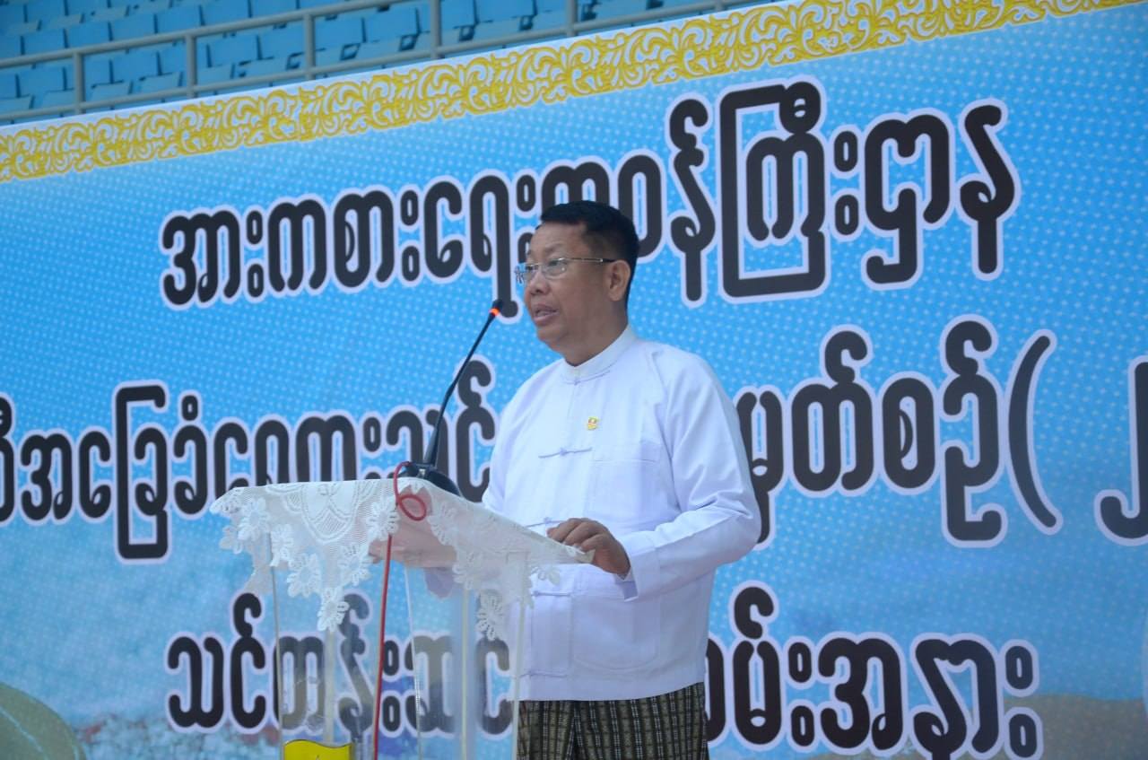 အားကစားရေးရာဝန်ကြီးဌာန၊ ပြည်ထောင်စုဝန်ကြီး ဦးရဲမြင့်ထွန်း နွေရာသီအခြေခံ ရေကူးသင်တန်း အမှတ်စဉ်(၂/၂၀၂၆) သင်တန်းဆင်းပွဲ အခမ်းအနားနှင့် ဂေါက်သီးရိုက်ပြိုင်ပွဲ ဖွင့်ပွဲအခမ်းအနားသို့ တက်ရောက်သည့်သတင်း